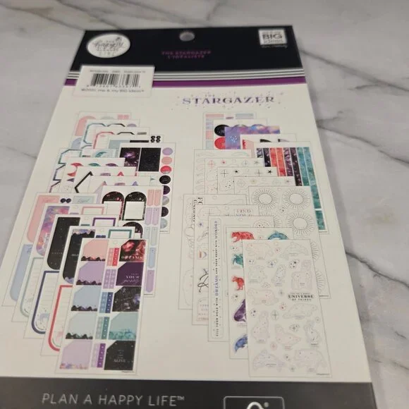 The Happy Planner From The Vault Stargazer 583-Piece Sticker Book New - Picture 4 of 16